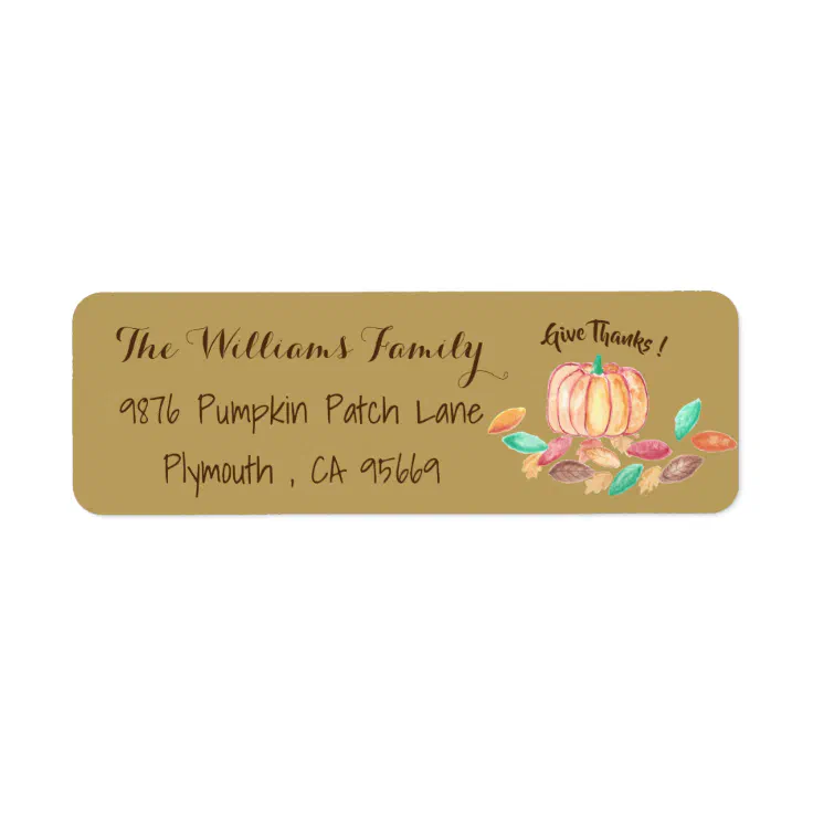 thanksgiving-return-address-labels-zazzle