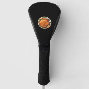 Thanksgiving Roast Turkey – Festive Holiday Feast Golf Head Cover