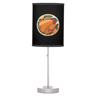Thanksgiving Roast Turkey – Festive Holiday Feast Table Lamp