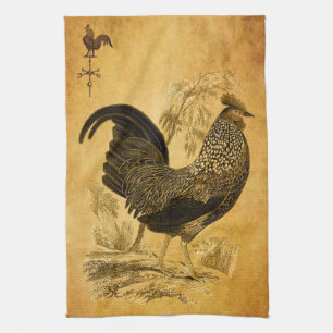 Thanksgiving Rooster Towel