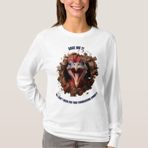 Thanksgiving save me turkey T-Shirt
