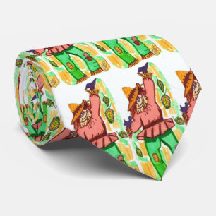 THANKSGIVING SCARECROW tie