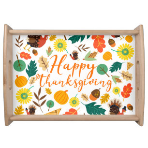 Thanksgiving serving tray