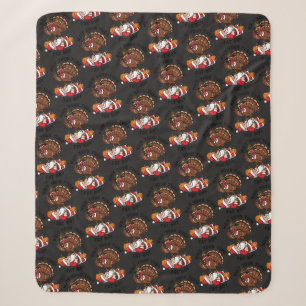Thanksgiving Sherpa Blanket