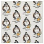 Thanksgiving Shetland Sheepdog (blue merle) Funny Fabric