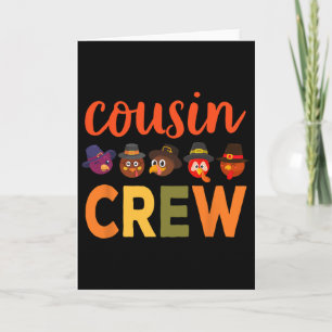 Thanksgiving Shirts For Kids Cousins Giving Boys G Card