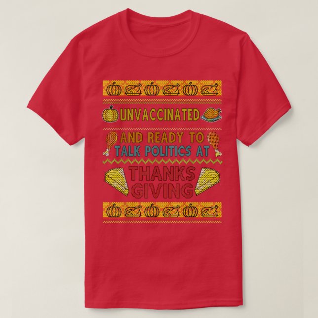 Thanksgiving Shirts For Men Ugly Sweater Design Un (Design Front)