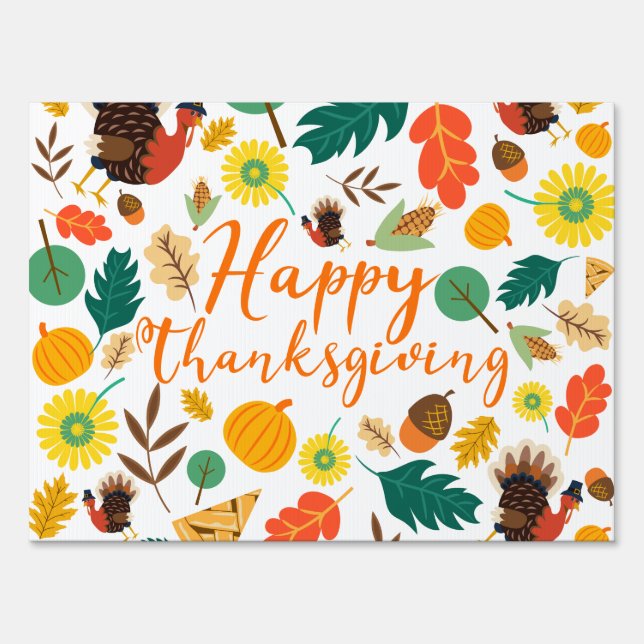Thanksgiving Sign (Front)