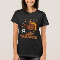 Thanksgiving Soccer Turkey Bicycle Kick Men Boys