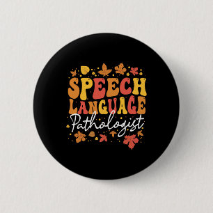 Thanksgiving Speech Therapy Fall Speech Language P Button