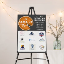 Thanksgiving Sponsor Appreciation charity school
