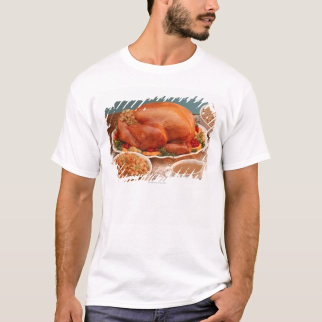 Thanksgiving spread T-Shirt (Front)