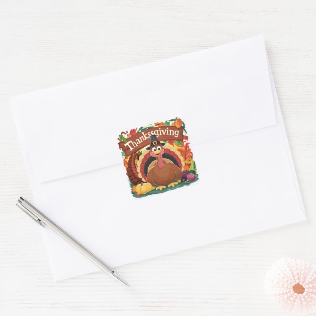 Thanksgiving- Sticker (Envelope)