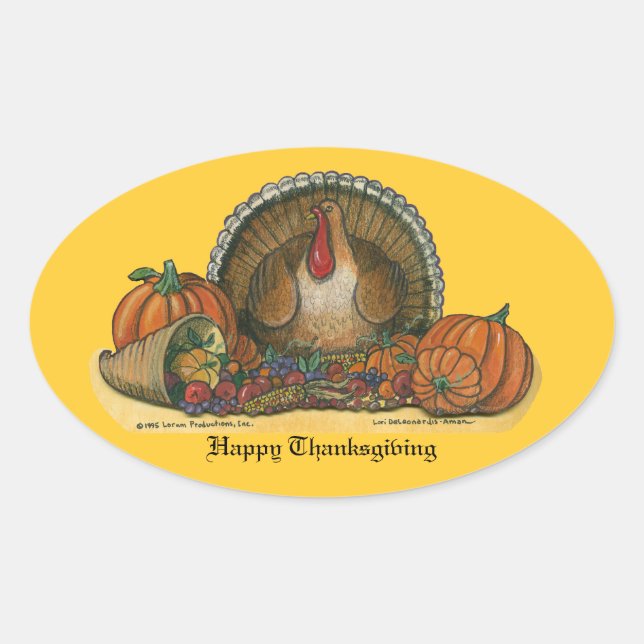 Thanksgiving Stickers (Front)
