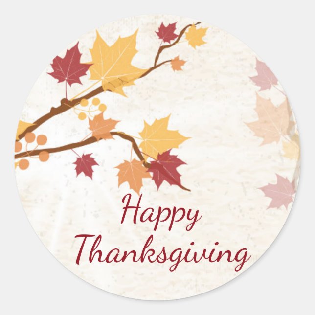 Thanksgiving Stickers (Front)