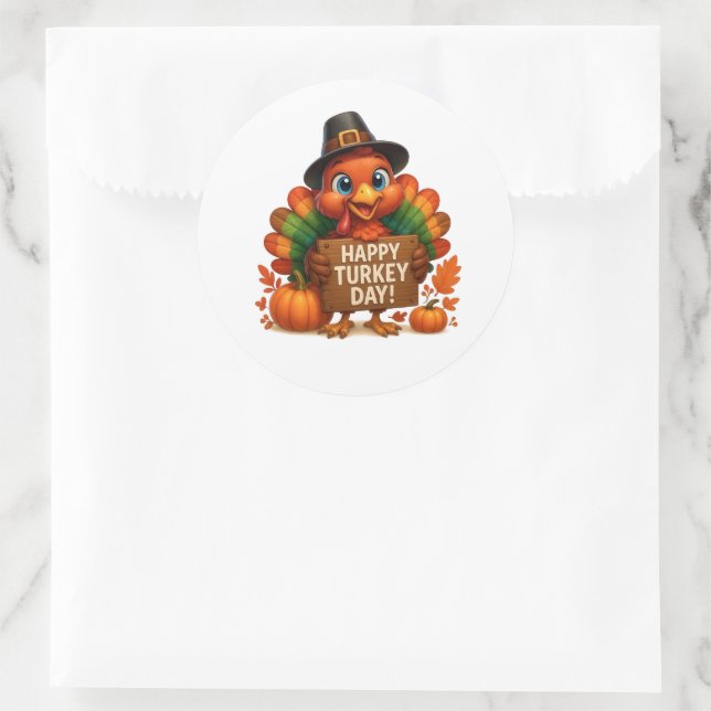 Thanksgiving Stickers (Bag)