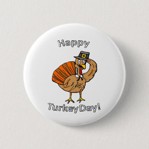 Thanksgiving (Style 2) Classic T-Shirt Button