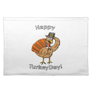 Thanksgiving (Style 2) Classic T-Shirt Cloth Placemat