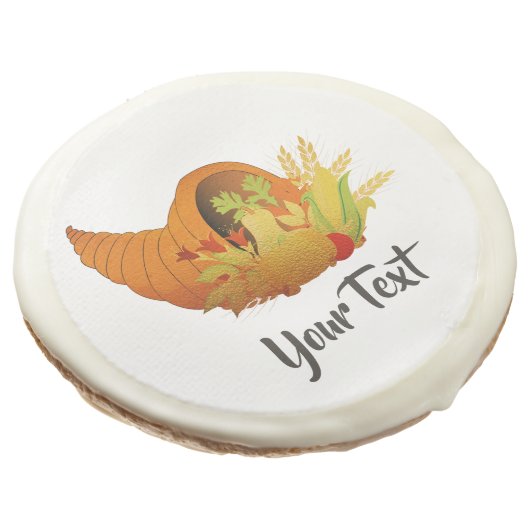 Thanksgiving Sugar Cookie (Angled)