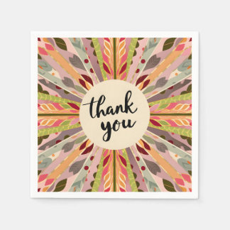 thanksgiving thank you napkins