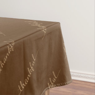 Thanksgiving Thankful cloth tablecloth