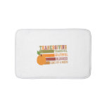 Thanksgiving Thankful Grateful Blessed Bath Mat