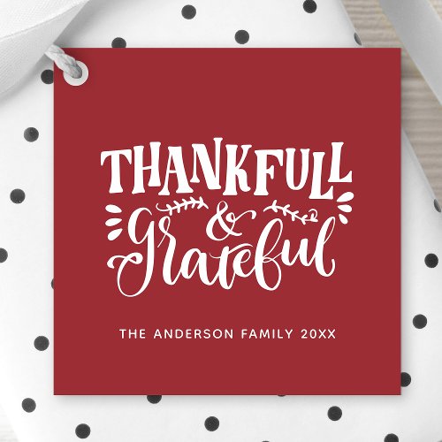 Thanksgiving Decor 17 Thanksgiving Thankful &Amp;Amp; Grateful Fall Harvest Favor Tags
