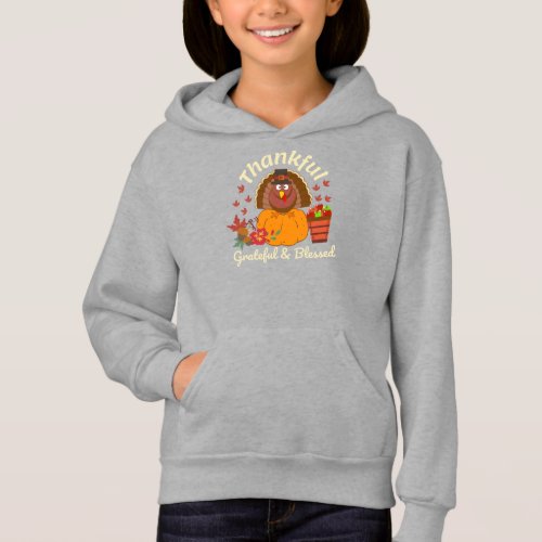 Thanksgiving  Thankful Turkey  Hoodie