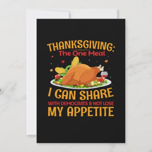 Thanksgiving The One Meal Invitation