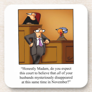 Thanksgiving Things- Funny Coasters Spectickles