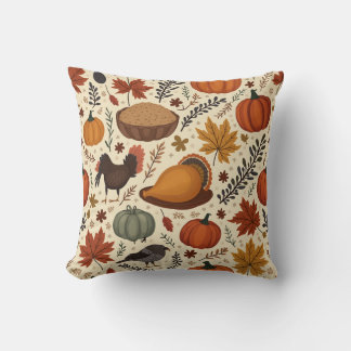 Thanksgiving Throw Pillow
