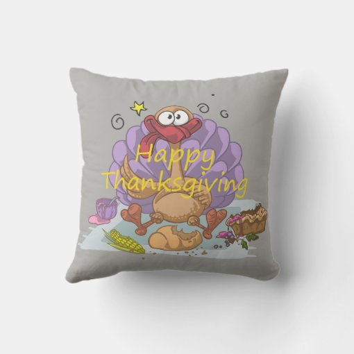 Thanksgiving Throw Pillow | Zazzle