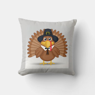 Thanksgiving Throw Pillow/Turkey Pillow