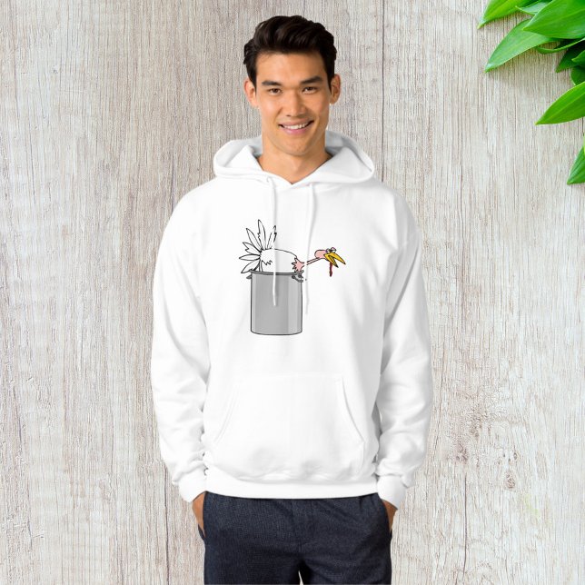 Thanksgiving Tired Turkey in Cooking Pot Humor  Hoodie (Creator Uploaded)