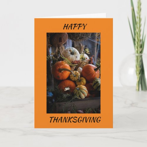 THANKSGIVING TO A VERY SPECIAL TEACHER HOLIDAY CARD