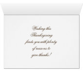 Thanksgiving Tom Turkey (Inside Horizontal (Bottom))