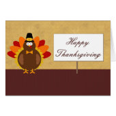 Thanksgiving Tom Turkey (Front Horizontal)