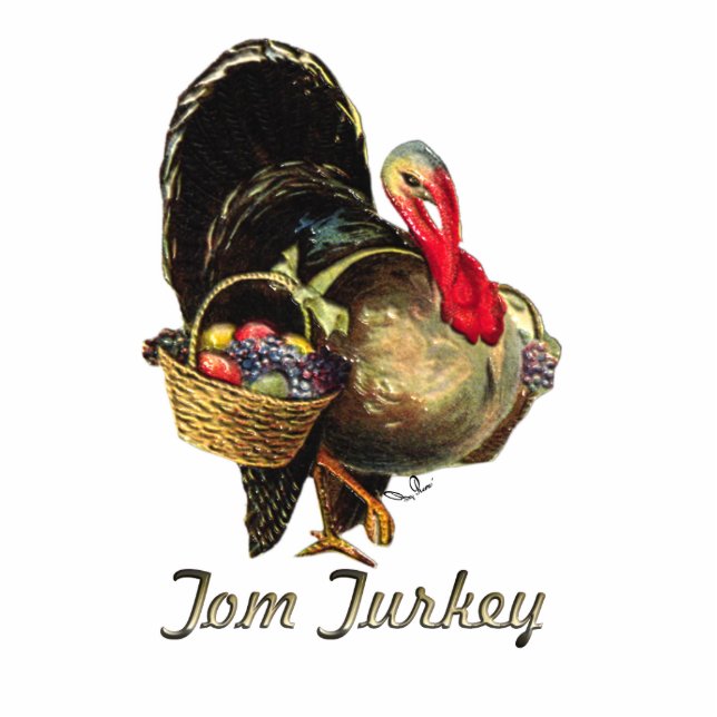 Thanksgiving Tom Turkey Cutout (Front)