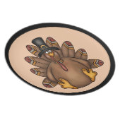 Thanksgiving Tom Turkey Holiday Dinner Plate (Right Side)