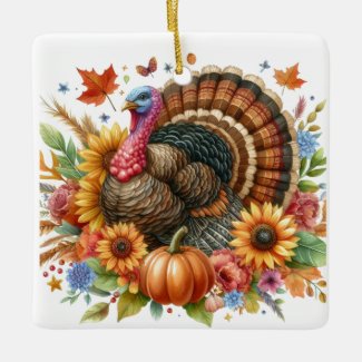 Thanksgiving Tom Turkey Keepsake 