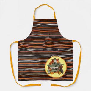 Thanksgiving Trendy Beautiful Autumn Collection Apron