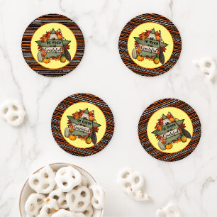 Thanksgiving Trendy Beautiful Autumn Collection Coaster Set