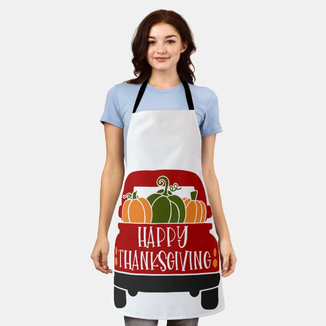 Thanksgiving Truck Apron (Worn)