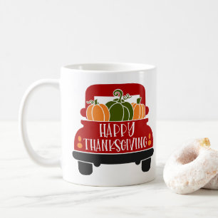 Thanksgiving Truck Coffee Mug
