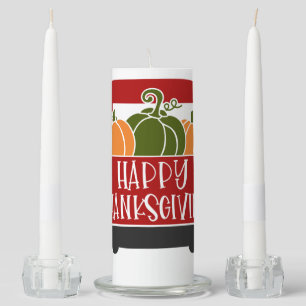 Thanksgiving Truck Unity Candle Set