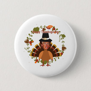 thanksgiving trump turkey button