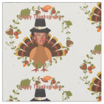 thanksgiving trump turkey fabric