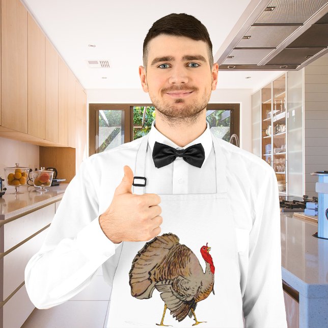 Thanksgiving Turkey Adult Apron (Creator Uploaded)