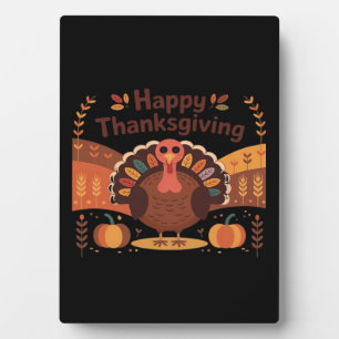 Thanksgiving Turkey – Autumn Holiday Classic Class Plaque