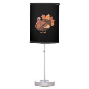 Thanksgiving Turkey – Autumn Holiday Classic Class Table Lamp